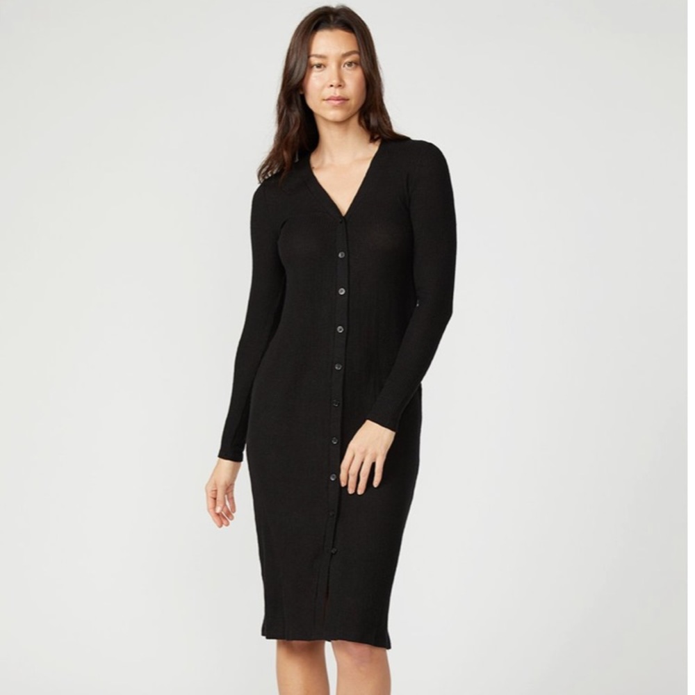 NWT Beyond Yoga Your Line Button Duster